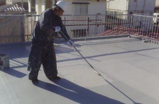 屋上　防水工事