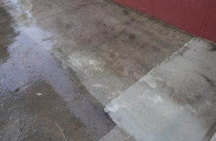 駐車場土間洗浄