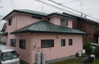 【屋根・外壁塗装】須賀川市　Ｍ様邸