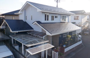 【福島市】Ｔ様邸　屋根外壁他塗装工事