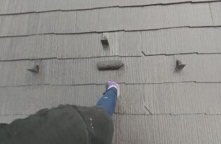 屋根塗装　状況