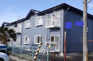 【福島市】某アパート2棟分　屋根外壁他塗装工事