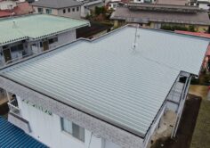 【福島市】某アパート屋根塗装工事