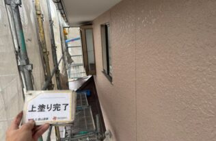 外壁　施工完了