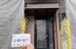 玄関ドア　施工完了