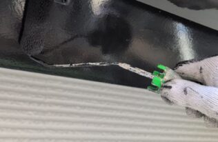 破風上塗り　状況