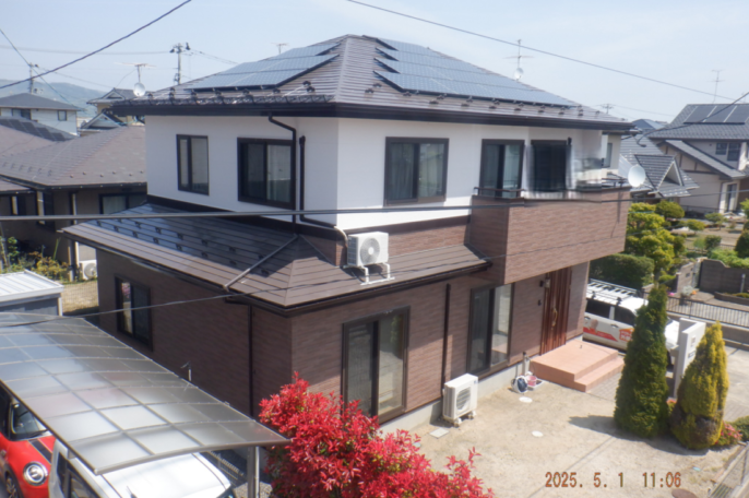 福島市M｜W様邸｜屋根塗装・外壁塗装工事