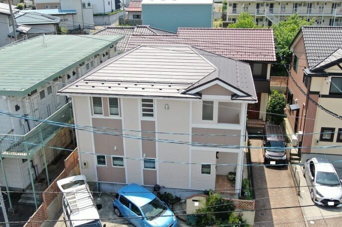 郡山市｜S様邸｜屋根カバー工事・外壁塗装工事