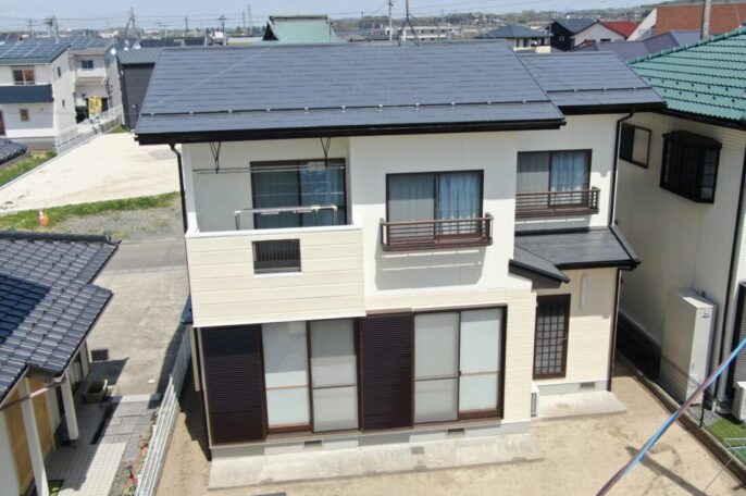 郡山市｜M様邸｜屋根塗装工事｜外壁塗装工事
