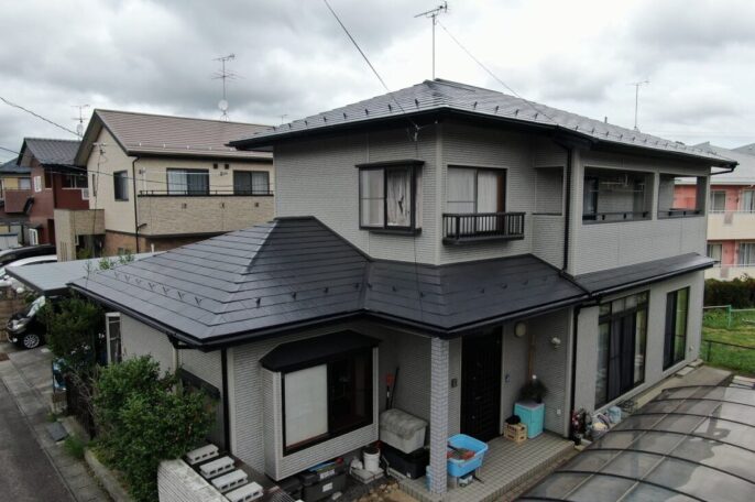 郡山市｜H様邸｜屋根塗装工事
