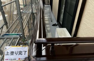 笠木　施工完了