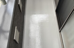 ベランダ防水　施工完了