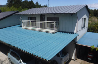 屋根の施工後の写真です。