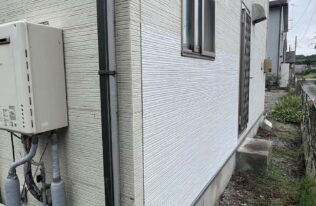 外壁の張替えが完了しました。