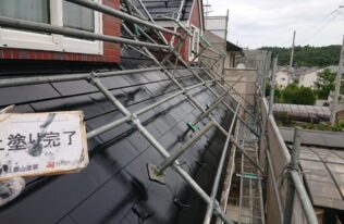 屋根　施工完了