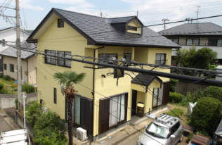 福島市M｜M様邸｜屋根カバー・外壁塗装工事