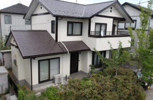 福島市K｜M様邸｜屋根塗装・外壁塗装工事