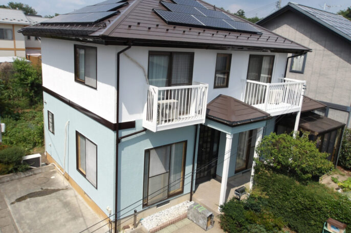 福島市K｜A様邸｜屋根塗装・外壁塗装工事