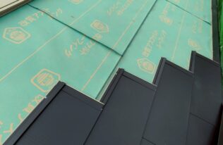 ルーフィング設置　状況