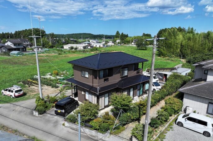 南相馬市｜S様邸｜屋根塗装・外壁塗装・付帯部塗装工事