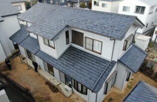 郡山市｜S様邸｜屋根カバー工事・外壁塗装工事