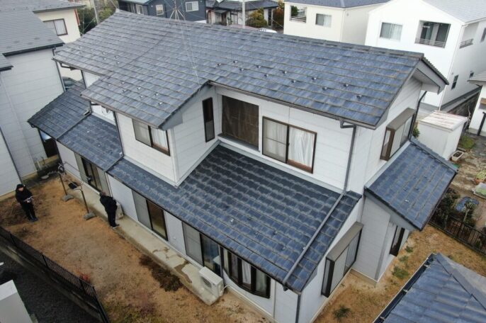 郡山市｜S様邸｜屋根カバー工事・外壁塗装工事