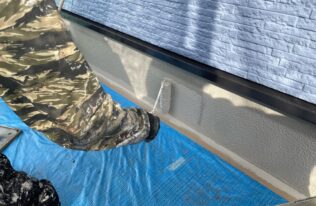 基礎上塗り　状況