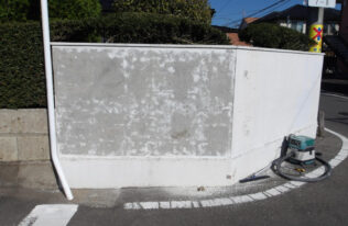 下地処理　状況