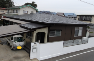 福島市M｜O様邸｜屋根塗装・外壁塗装工事