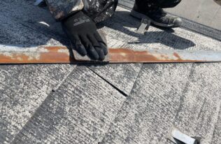 棟板金ケレン　状況