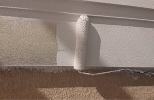 幕板中塗り　状況