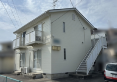 南相馬市｜M某アパート｜屋根塗装・外壁塗装・付帯部塗装・鉄骨階段塗装工事