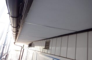 軒天張り替え　施工完了