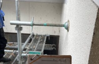 外壁高圧洗浄　状況