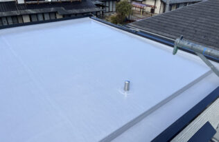 防水　施工完了