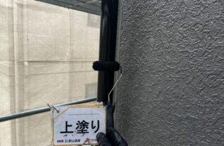 竪樋塗装　状況