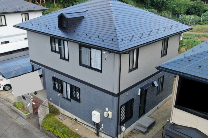 福島市T｜S様邸｜屋根塗装・外壁塗装工事