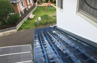 瓦屋根修繕　完了