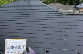屋根　施工完了
