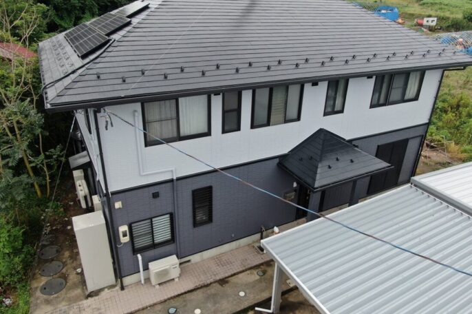 伊達市｜屋根塗装・外壁塗装工事｜K様邸