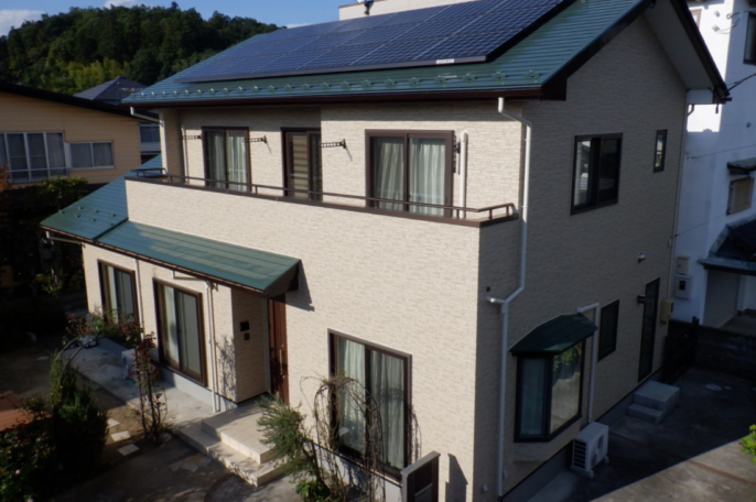 福島市｜屋根塗装・外壁塗装工事｜Y様邸