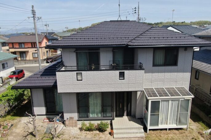 郡山市｜屋根塗装・外壁塗装工事｜I様邸