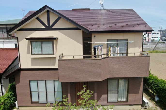 郡山市｜屋根外壁塗装工事｜M様邸