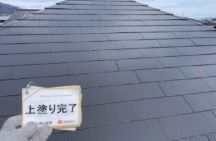 屋根の施工完了です。