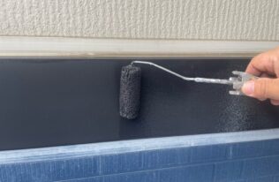 幕板の塗装状況です。