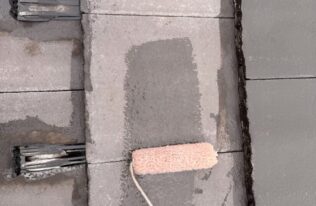 屋根の塗装状況です。