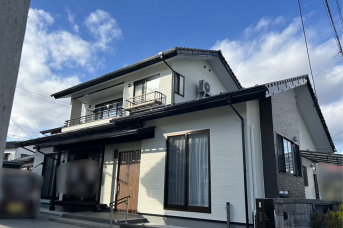南相馬市原町区｜外壁塗装・付帯部塗装・カーポート高圧洗浄工事｜Y様